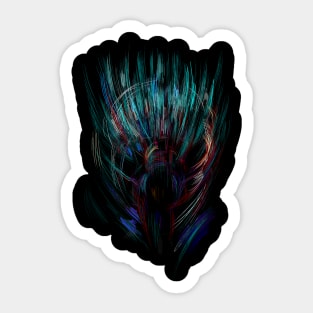 sci-fi - abstract / horror bizarre Sticker